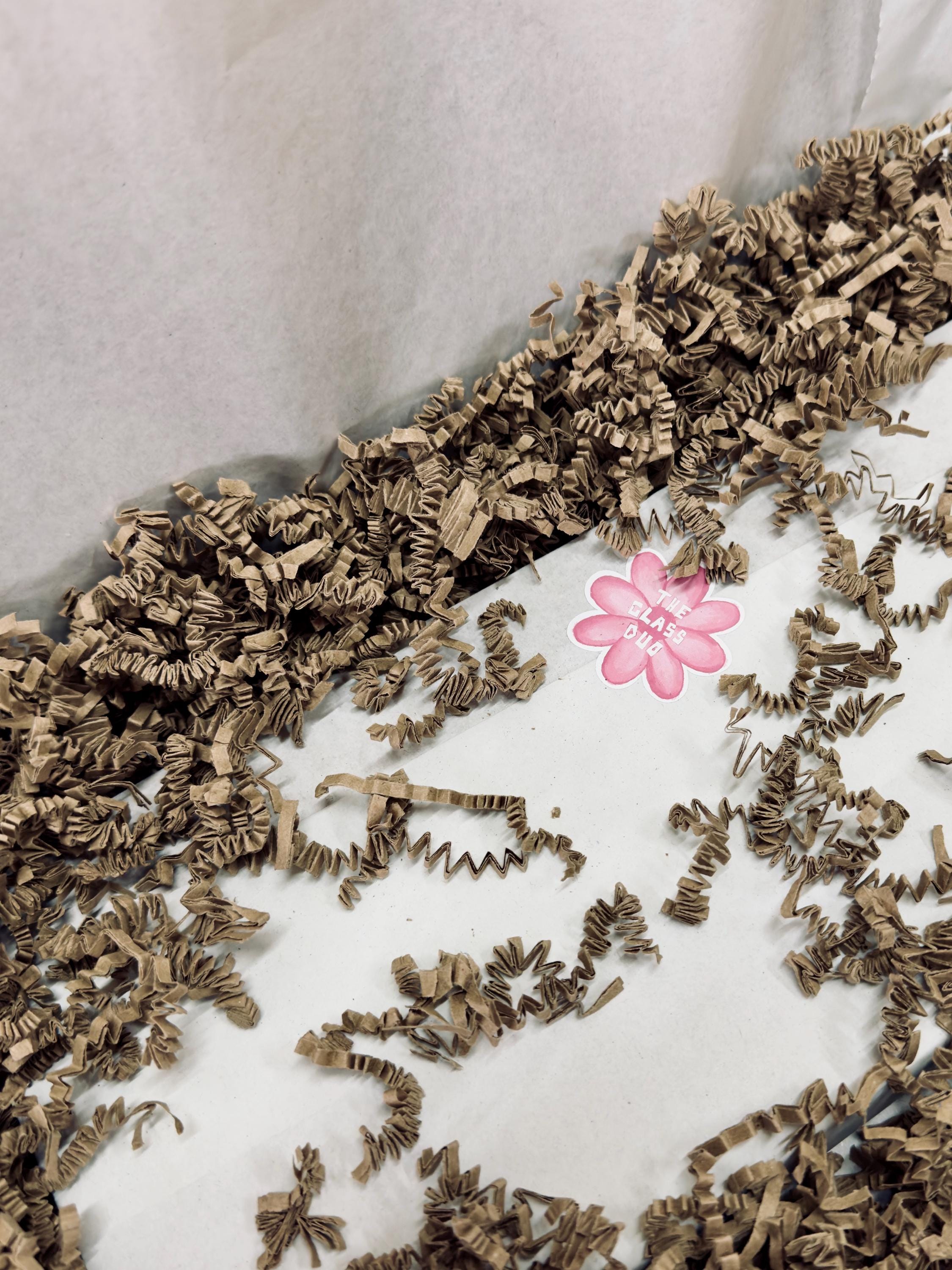 Tiffany Stained Glass Poppy – Handmade Art Flower (Orange-Red)