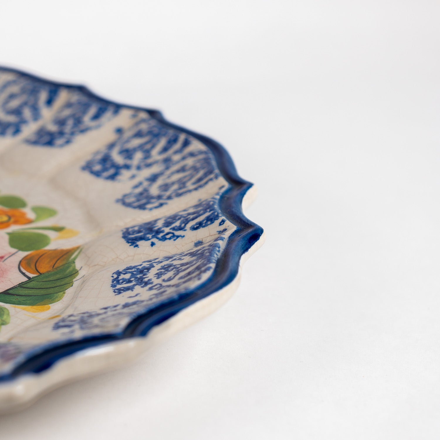 Vintage Bassano Italy Wall Plate – Hand-Painted Ceramic