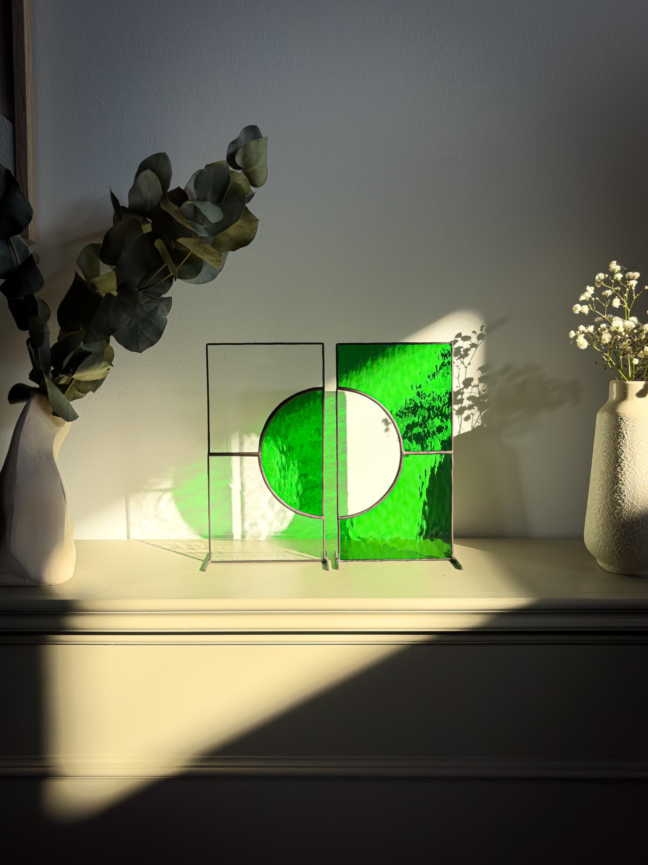 Dual Harmony – Japandi Glass green