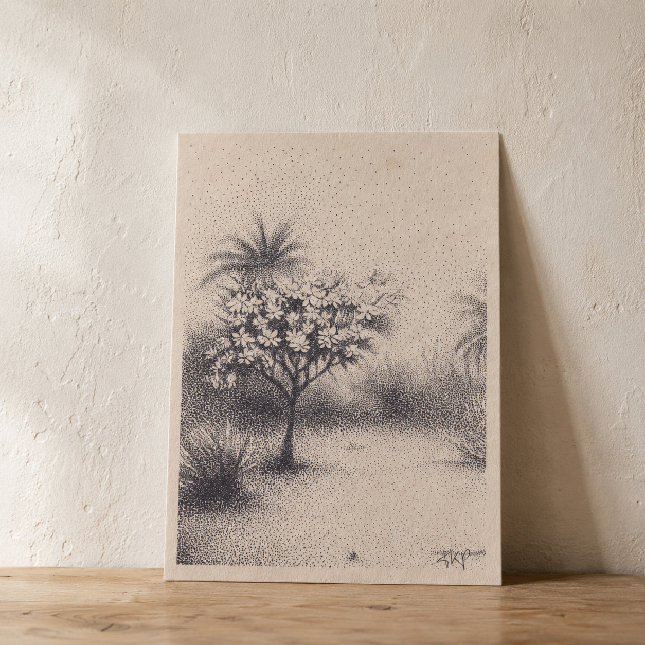 A small print, for the wall or the drawer.