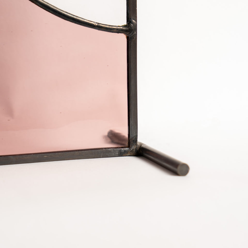 Still Light Duo Japandi Glass Object – Rose & Clear