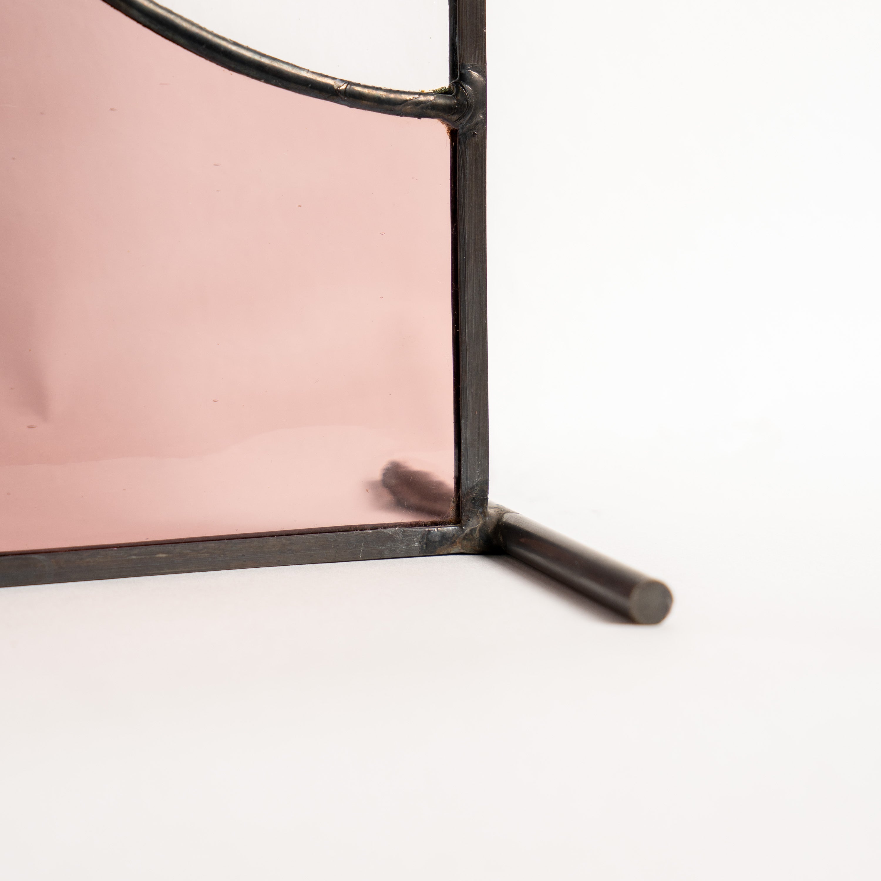 Still Light Duo Japandi Glass Object – Rose & Clear