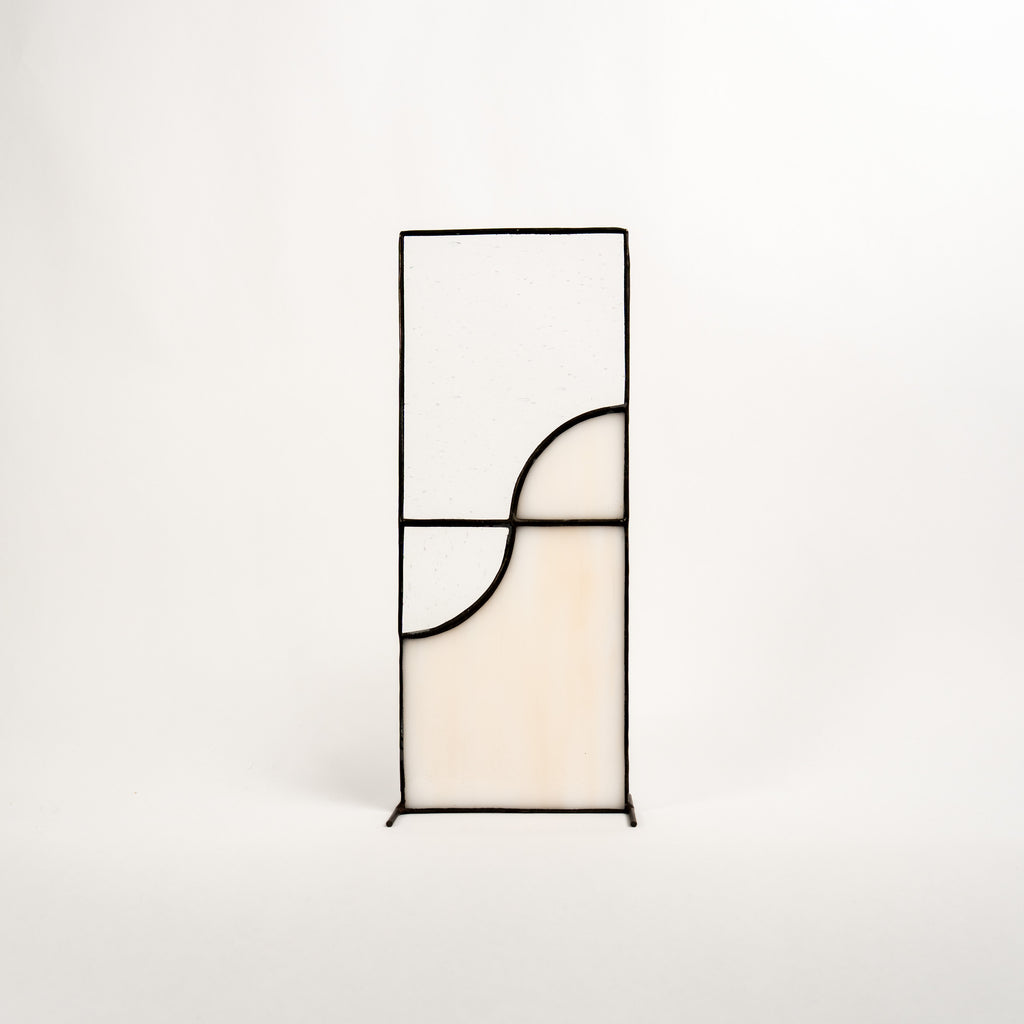 Japandi Stained Glass Suncatcher - longsize