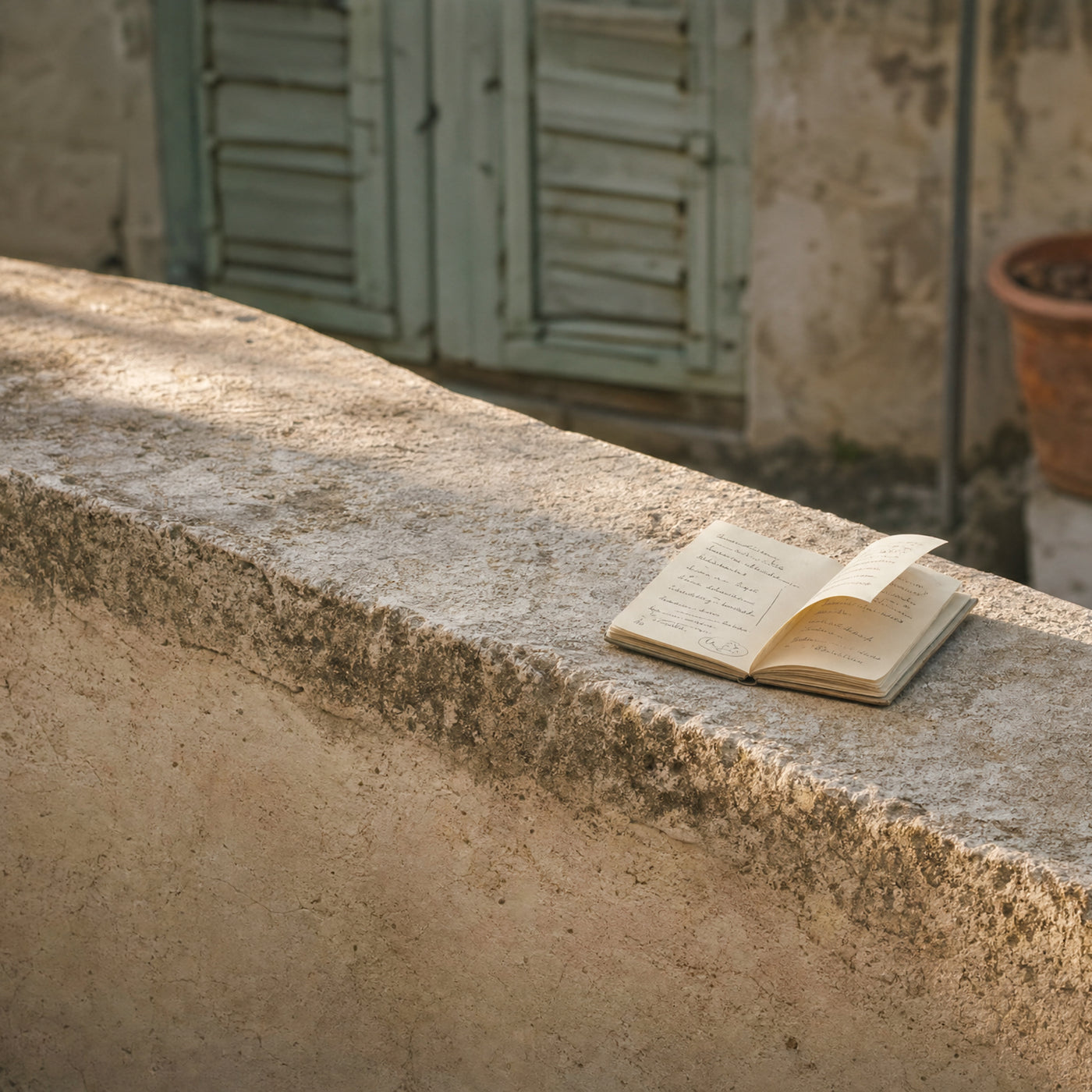 A letter from a place.